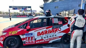 Barbaro CAC Racing Honda Fit #444 at Chang International Circuit Thailand